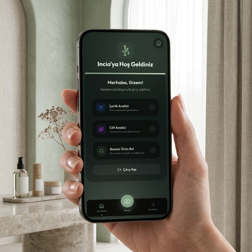 Incio App Mockup